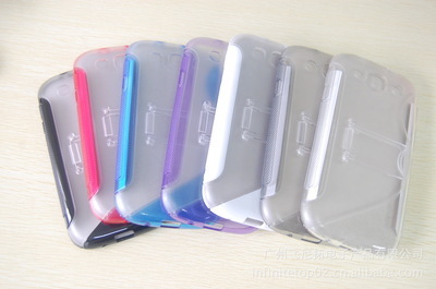 【手機殼生產廠家 三星手機殼 i9300手機外殼 S紋支架殼 多色 批發(fā)】價格,廠家,圖片,手機保護套/保護殼,廣州飛尼拓電子產品-