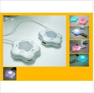 新梅花 七彩小夜燈 USB HUB 2.0 一拖四 USB集線器 hub批發(fā)圖片,新梅花 七彩小夜燈 USB HUB 2.0 一拖四 USB集線器 hub批發(fā)圖片大全,汕頭市潮陽區(qū)和平旺選電子產(chǎn)品經(jīng)營部-